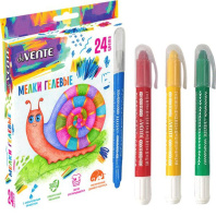 Мелки гелевые deVENTE 24цв. с акварельным эффектом
