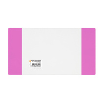 Обложка для тетрадей и дневн. (209*350) ПВХ 110мкм прозр., с красным клапаном