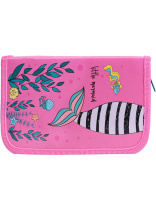 Пенал 1 отд. (190*115*30) молния, лам.картон "Русалкин хвост"