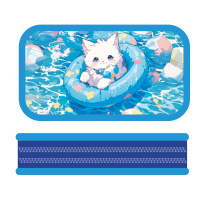 Пенал 2 отд. (190*105*35) молния, лам.картон, ткан.торец "Авакот"