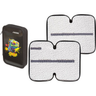 Пенал 2 отд. (205*120*40) молния, картон с конгревным тиснением Cool Lizard