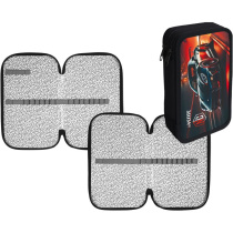 Пенал 2 отд. (205*120*40) молния, картон с конгревным тиснением No Limits