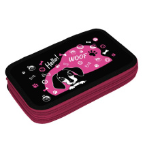 Пенал 2 отд. (205*125*40) молния, лам.картон "Такса"