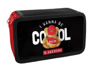 Пенал 3 отд. (190*110*63) молния, лам.картон "Be cool"