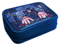 Пенал 3 отд. (195*115*55) молния, лам.картон "Игромания""