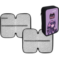 Пенал 3 отд. (205*120*40) молния, картон с конгревным тиснением Kawaii Mimi