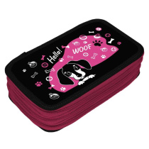 Пенал 3 отд. (205*125*55) молния, лам.картон "Такса"