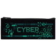 Пенал-косметичка (190*75) молния, ткань "Кибер схема"