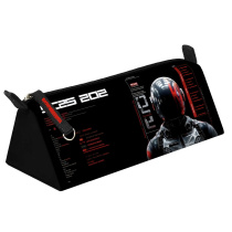 Пенал-косметичка (200*85*65) молния, ткань "Киборг" сублимац.печать