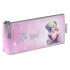 Пенал-косметичка (210*35*80) молния, микрофибра "Мишка с сердцем" сублимац.печать