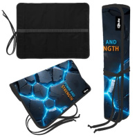 Пенал-скрутка (460*360) шнурок, ткань "Неоновый разлом"