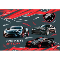 Подкладка настольная А3 Never Stop. 3D , пластиковая 500мкм