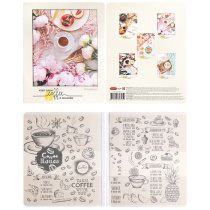 Тетрадь А5 48л кл. Проф-Пресс "Волшебство кофе" 5 диз.в блоке, лен