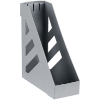 Накопитель д\бумаг верт. УЛЬТРА литой серый