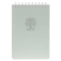 Блокнот А6 пластик, эластичн.гребень, 80л. "Кофейные истории. Древо" тисн.фольгой Блокнот А6 пластик, эластичн.гребень, 80л. "Кофейные истории. Древо" тисн.фольгой