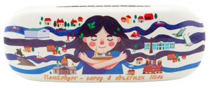 Чехол для очков "Петербург в объятиях Невы"