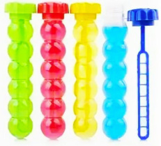 Мыльные пузыри 130мл "Смайл" с блёстками