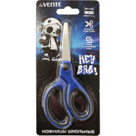 Ножницы детские "deVENTE. Hey Bro" 13,5см, прорез. ручки, блистер