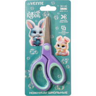 Ножницы детские "deVENTE. Little Rabbit" 13,5см, прорез. ручки, блистер