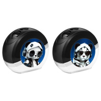 Точилка пласт. 2 отв. с контейнером "Hey Bro" черный корпус