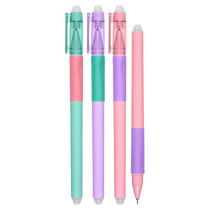 Ручка гелевая стираемая deVENTE "School" синяя, 0,5мм, трехгран. грипп