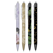 Ручка гелевая стираемая автомат deVENTE "Mentality / Signature / Zodiac / Tropicana" синяя, 0,5мм, а