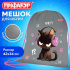 Мешок для обуви ПИФАГОР, 1 отделение, 42х34 см, "Ruffled kitten", 274631