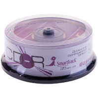 Диск CD-R Smart Track емкость 700Mb скорость 52x 25шт. в банке