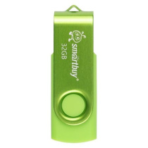 Флеш-драйв  32 GB UFD 2.0 Smartbuy Twist Acid Green