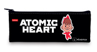 Пенал-косметичка (195*75) молния, ткань "Atomic Heart"