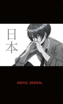 Записная книжка А5  80л. 7БЦ "Аниме 6" мат.лам., выб.УФ-лак