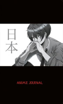Записная книжка А5  80л. 7БЦ "Аниме 6" мат.лам., выб.УФ-лак