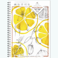 Скетчбук А4  40л., гребень, 100гр/м2, "Sketchbook"