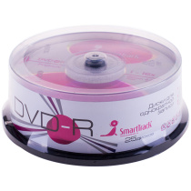 Диск DVD-R Smart Track 16х емкость 4,7Gb, 25шт. в банке