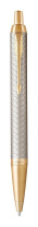 Parker IM Premium Шариковая ручка K323 Grey GT M синие чернила