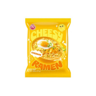 Лапша быстрого приготовления "Чиз Рамен" со вкусом сыра чеддер 111гр./пачка