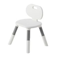 Стул детский растущий BRABIX KIDS CC-001, 2-8 лет, пластик серый + белый, 533293 Стул детский растущий BRABIX KIDS CC-001, 2-8 лет, пластик серый + белый, 533293