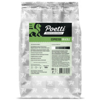 Кофе в зернах POETTI "Espresso Brasile" 1 кг, 18326