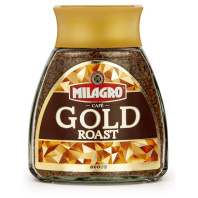 Кофе растворимый MILAGRO "Gold Roast" 190 г, стеклянная банка, сублимированный, 15003