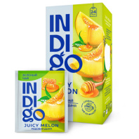 Чай INDIGO "Медовая дыня" зеленый, 24 пакетика в конвертах по 1,7 г, HERB0079 Чай INDIGO "Медовая дыня" зеленый, 24 пакетика в конвертах по 1,7 г, HERB0079