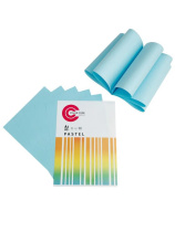 Бумага А4 цветная  50л Color Code ПАСТЕЛЬ, голубая
