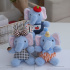 Брелок "Слоник", текстиль, ассорти дизайнов