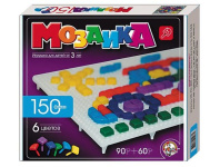 Мозаика фигурная  150 дет., 6 цветов