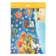 Игра с фишками 420*330 мм "Карта Сокровищ" 5+ Игра с фишками 420*330 мм "Карта Сокровищ" 5+