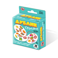 Игра настольная Дубль "Капибара тайм" 30 карточек