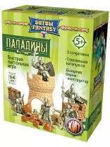 Игра настольная ролевая "Битвы Фэнтази" Паладины 5 фигурок 5+