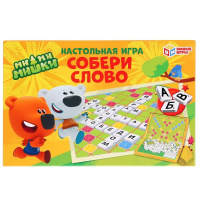 Игра настольная Собери слово "Ми-ми-мишки"