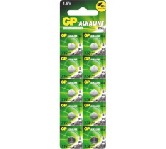 Батарейка-таблетка G-13 (LR44) GP Alkaline, блистер, цена за 1 шт