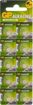 Батарейка-таблетка G-4 (177A) GP Alkaline, блистер, цена за 1 шт