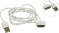 Дата - кабель Smartbuy USB - 30-pin для Apple (iPhone 4/4S), 1м., белый Дата - кабель Smartbuy USB - 30-pin для Apple (iPhone 4/4S), 1м., белый